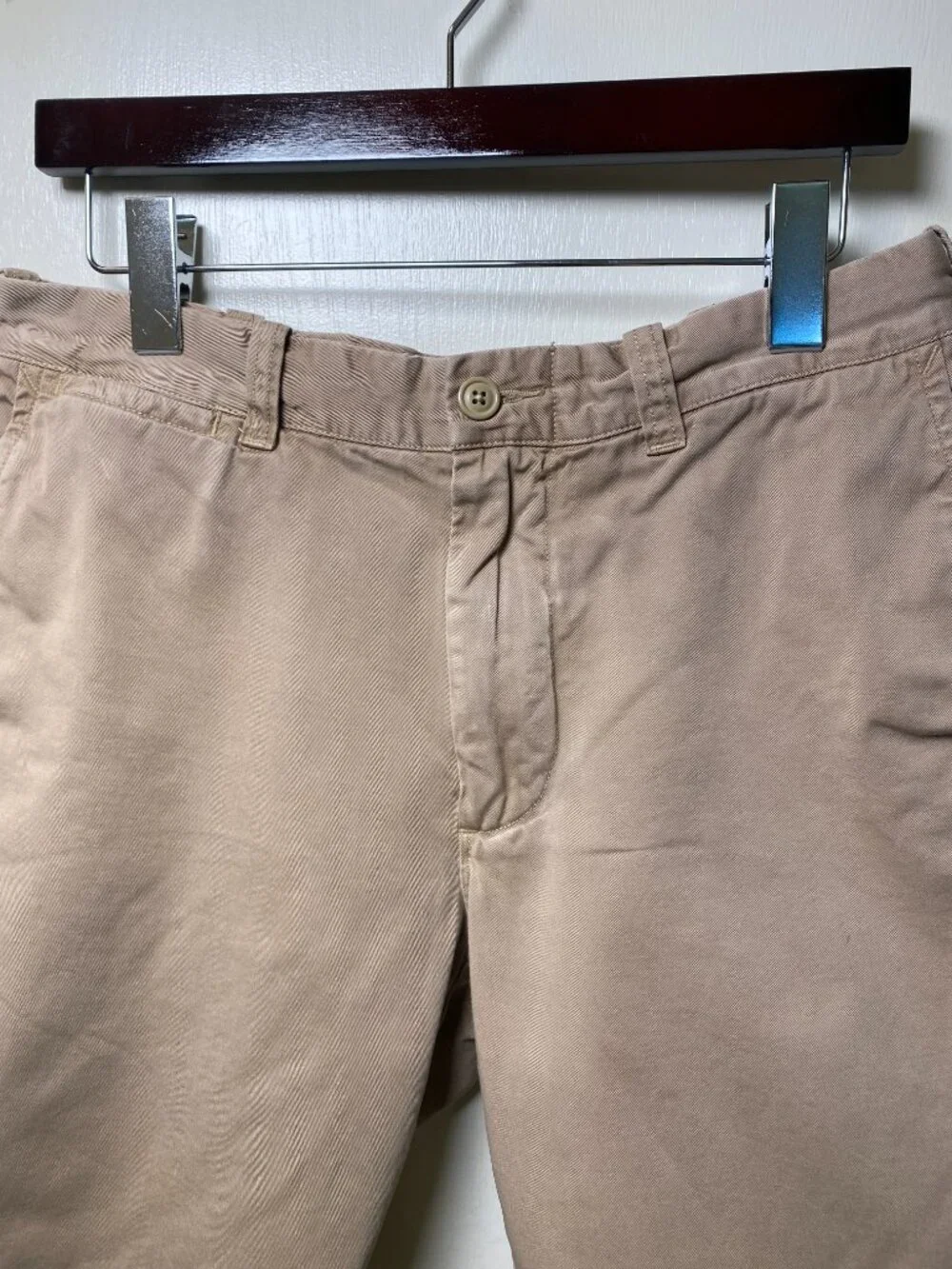 J.Crew Stanton Classic Fit Chino Shorts Garment Dyed Khaki Men's Size 32 Cotton